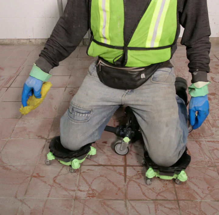 Raxiva-rouleau confort genouilleres roulantes pour le travail