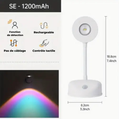 Raxiva-lampe murale led avec capteur de mouvement