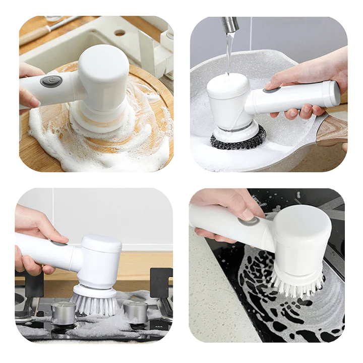 Raxiva-electric cleaning brush