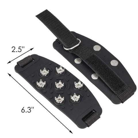 Raxiva-adjustable snow and ice cleats for shoes