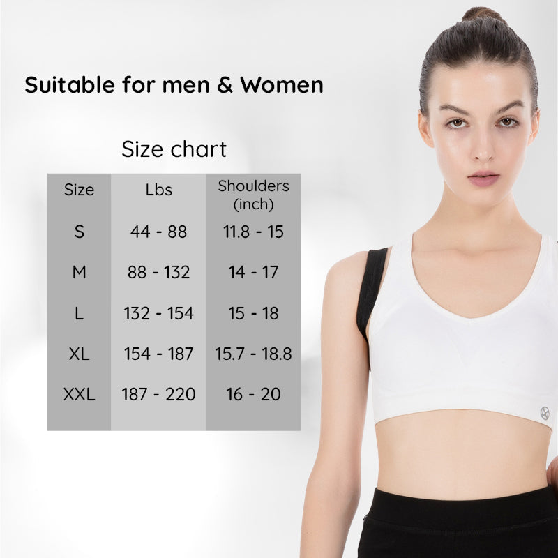 Raxiva invisible back posture corrector