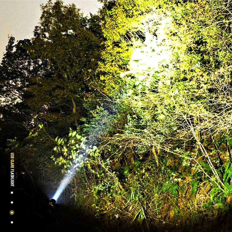 Raxiva usb powerful flashlight