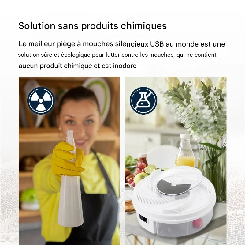 Raxiva-ecotrappe attrape mouches electrique